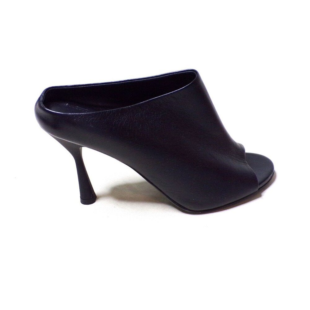 🆕 AGL Attilio Giusti Leombruni Dea Mule Sandal Shoes Leather Black 10 - Picture 8 of 14